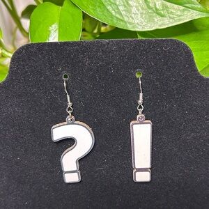 💜4for$20💜 Question Mark and Exclamation Point Earrings